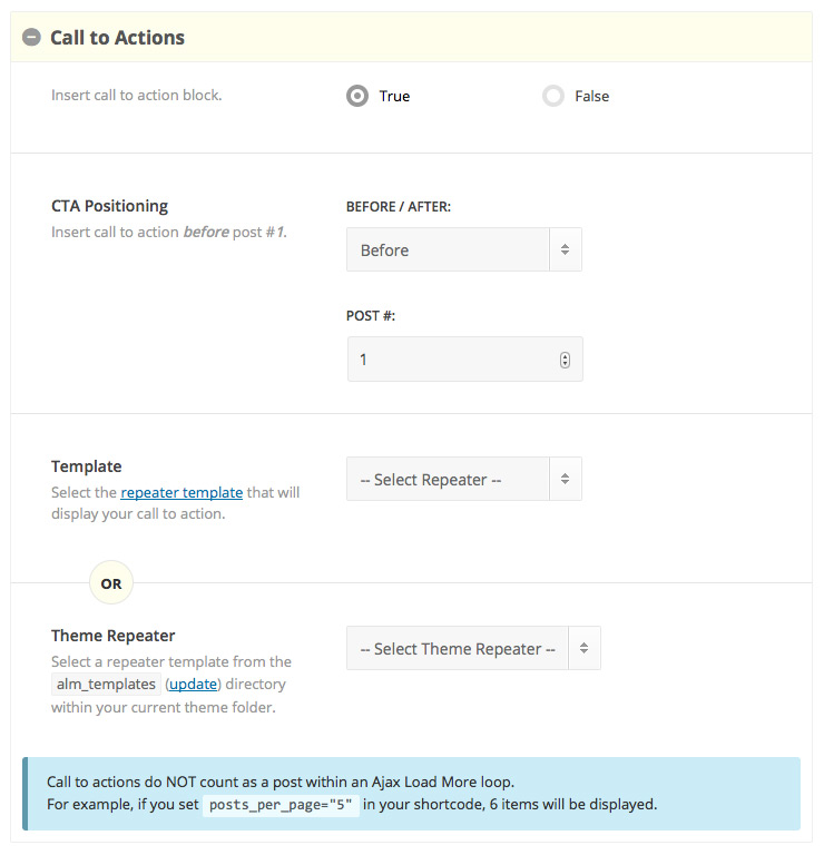 CTA Shortcode Builder